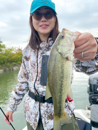 夫の趣味の釣り、“良い運動になってます”